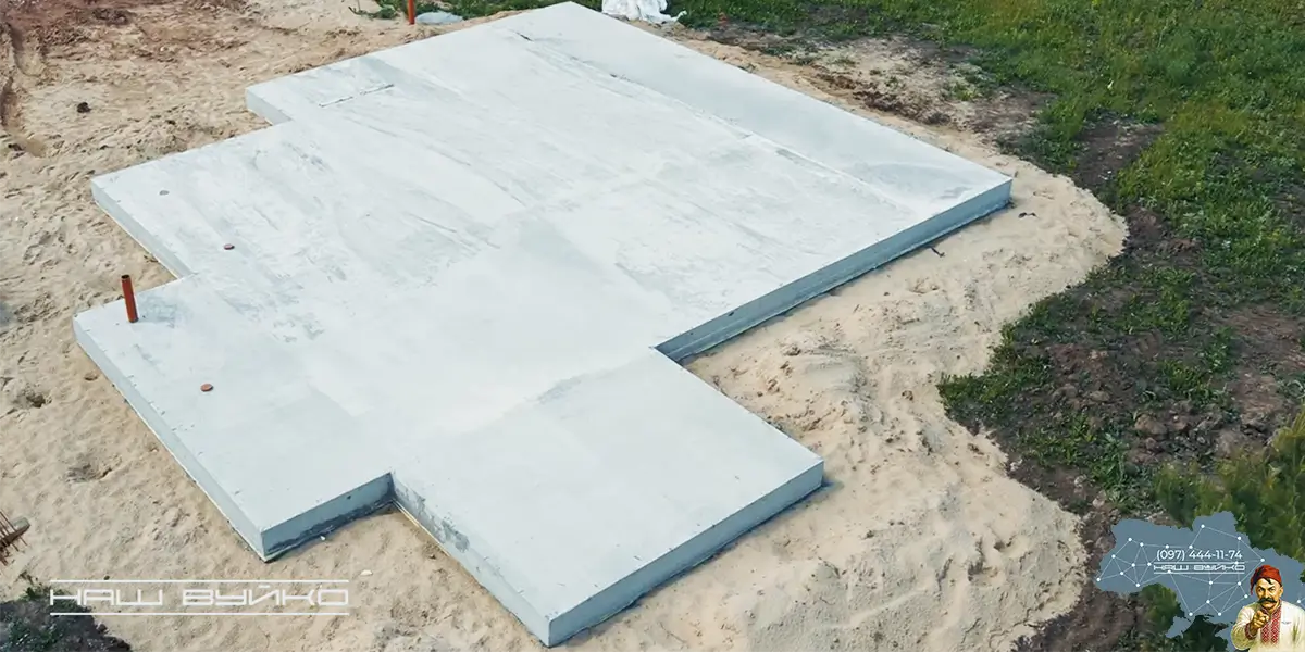 бетонні монолітні фундаменти для промислових і житлових споруд