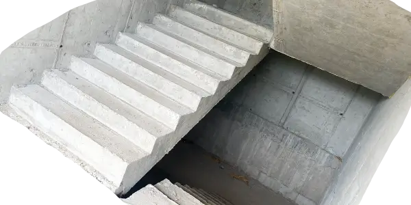 вспливаюче вікно для попапу монолітні бетонні сходи