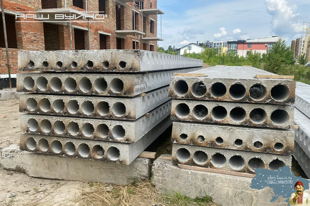 перехід на інші залізобетонні вироби зі сторінки плити перекриття