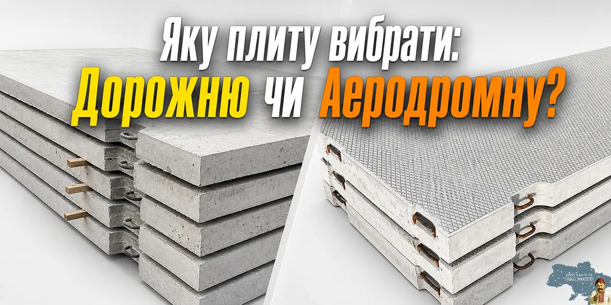 які плити для покриття доріг вибрати дорожні чи аеродромні